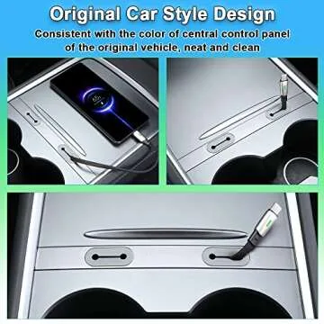 Carbar USB Hub for Tesla Model 3 and Model Y Accessories