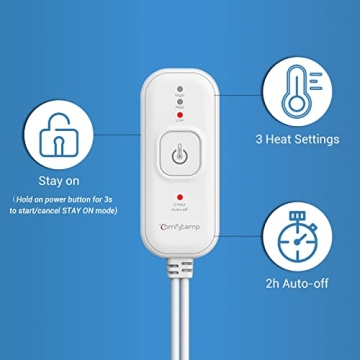 Comfytemp Heating Pad for Pain Relief & Cramps