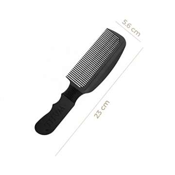 Wahl Professional New Flat Top Comb Black #3329 - Great for Professional Stylists and Barbers
