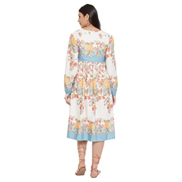 Elegant Oussum Gypsie Blu Women’s Midi Dress for Every Occasion