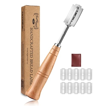 SAINT GERMAIN Bread Lame Knife with 10 Blades & Cover