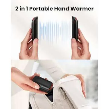 Gaiatop Rechargeable Hand Warmers Best Winter Gift 2 in 1