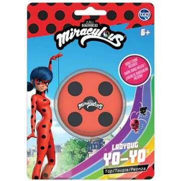 Miraculous Ladybug Yo-Yo Toy for Kids - Action Fun