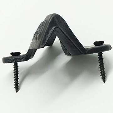 3PCS Cast Iron Wall Mounted Bottle Opener Vintage Beer Bottle Opener Suitable for Bars KTV Hotels Homes (Black)