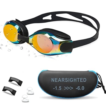 Adjustable Nearsighted Swimming Goggles for Clear Vision