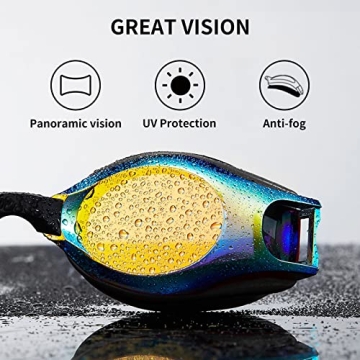 Adjustable Swimming Goggles for Nearsighted Swimmers