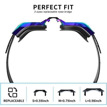 Adjustable Swimming Goggles for Nearsighted Swimmers