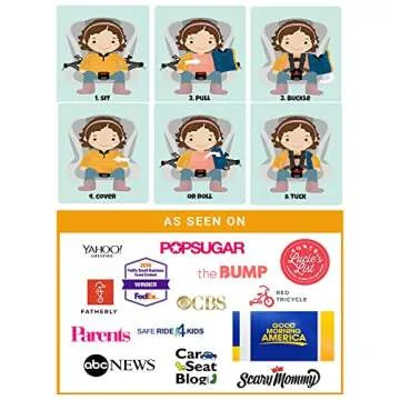 Buckle Me Baby Coats - Safer Car Seat Unisex Toddler Warm Winter Jacket/Quick Close Winter Coat - Grey Toasty - Size 2T - As Seen On Shark Tank