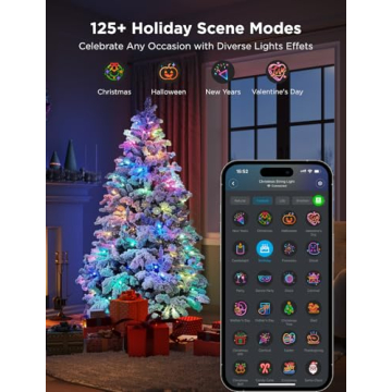 Govee Smart RGBIC Christmas Lights - 66ft String Lights