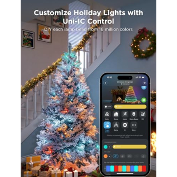 Govee Smart RGBIC Christmas Lights - 66ft String Lights