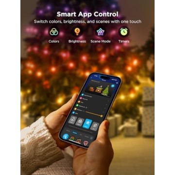 Govee Smart RGBIC Christmas Lights - 66ft String Lights