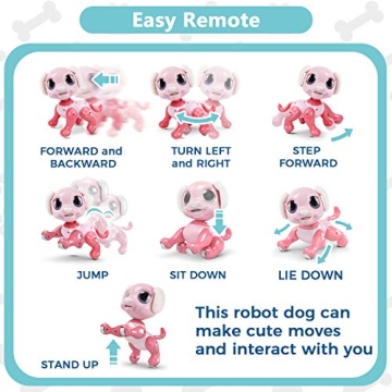 RACPNEL RC Robot Dog Toy for Kids - Interactive Fun