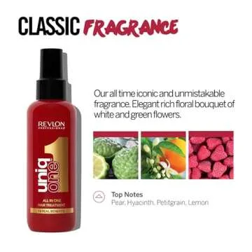 REVLON PROFESSIONAL UniqOne Moisturizing Leave-In Treatment, Repair For Damaged Hair, Classic Fragrance, 5.1 Fl Oz/150 ml (Pack of 1)