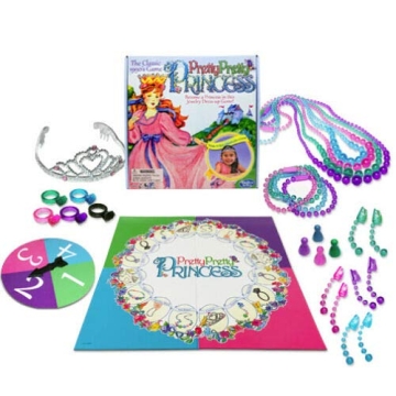 Pretty Pretty Princess Jewelry Board Game for Kids
