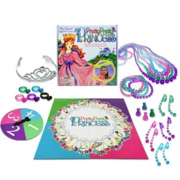 Pretty Pretty Princess Jewelry Board Game for Kids