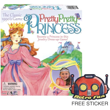 Pretty Pretty Princess Jewelry Board Game for Kids
