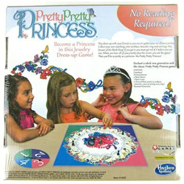 Pretty Pretty Princess Jewelry Board Game for Kids
