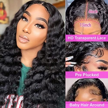 Uesoels 26 Inch Lace Front Wig for Effortless Style