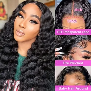 Uesoels 26 Inch Lace Front Wig for Effortless Style