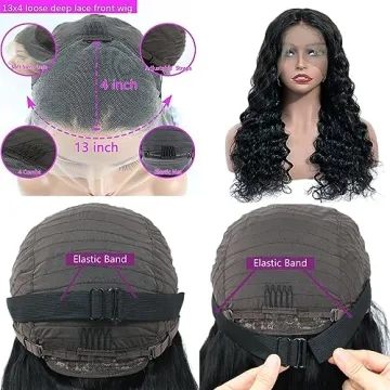 Uesoels 26 Inch Lace Front Wig for Effortless Style
