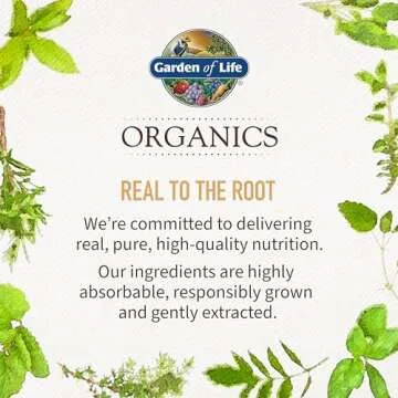 Garden of Life Organics Adrenal Daily Balance, Adaptogenic Herbs Ashwagandha, Holy Basil, B Complex & Probiotics, Organic Non-GMO, Vegan, Gluten Free Supplement, Two Month Supply, 120 Tablets