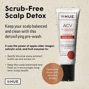 dpHUE ACV Exfoliating Scalp Detox for Healthy Hair