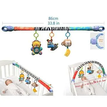 VX-star Baby Travel Play Arch for On-the-Go Fun