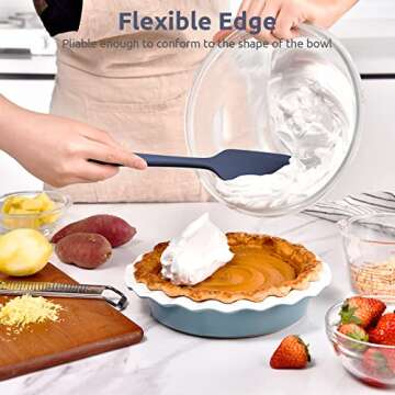 Premium U-Taste Heat Resistant Silicone Spatula