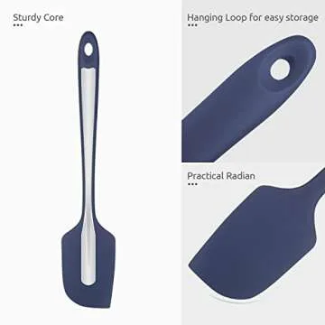 Premium U-Taste Heat Resistant Silicone Spatula