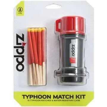 Zippo Typhoon Match Kit for Waterproof Fire Starting