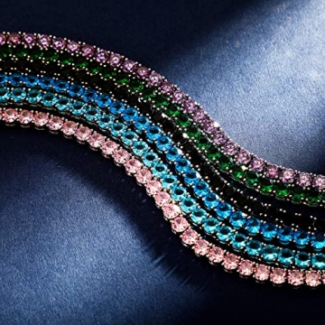 OYOGAA 5MM Tennis Necklace - Unisex and Stunning Jewelry