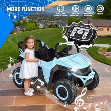 Joywhale 24V 2 Seater Kids Ride On UTV - Power & Fun