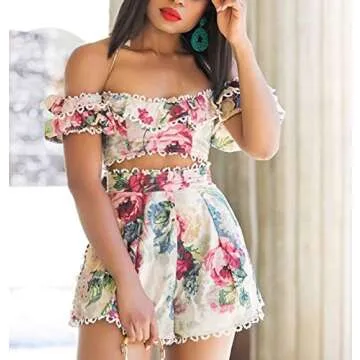 BEST LADY Statement Beaded Hoop Earrings - Fashion Bohemian Handmade Whimsical Drop Earrings for Women Jewelry, Idear Gifts for Mom, Sisters and Friends (Green)