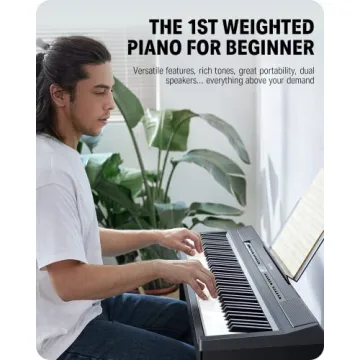 Donner DEP-20 Beginner Digital Piano with Weighted Keys