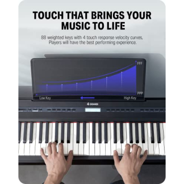 Donner DEP-20 Beginner Digital Piano with Weighted Keys