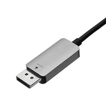 Amazon Basics 6ft DisplayPort to USB-C Cable, 4K@60Hz
