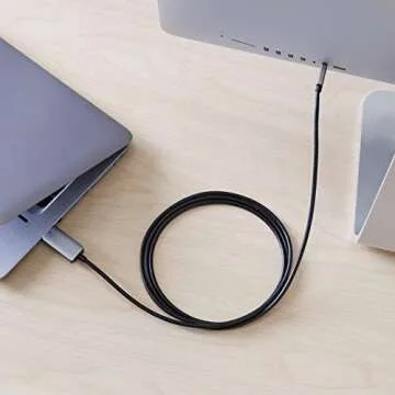 Amazon Basics 6ft DisplayPort to USB-C Cable, 4K@60Hz