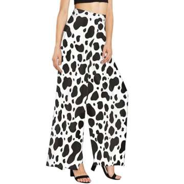 Irisjudy Women's Casual Wide Leg Pants - Versatile & Stylish