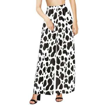 Irisjudy Women's Casual Wide Leg Pants - Versatile & Stylish