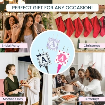 Classy Chargers Monogram Phone Charger Customized Gift for iPhone & Android | Add Optional 6 FT MFI Lightning Cable for iPhone or USB Type C Cable