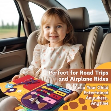 Edusense Busy Book for Toddlers 1-3 Fun Learning Experience