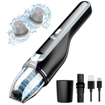 DRECELL Handheld Vacuum: Powerful & Lightweight