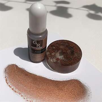 Metallic Alcohol Ink Set -16 Metallic Colors Alcohol Based Ink for Resin Art, Fluid Art,Resin Craft,Resin Petri Dish，Alcohol Ink Paint for Yupo,Tumbler (Metallic 16 Color Set)