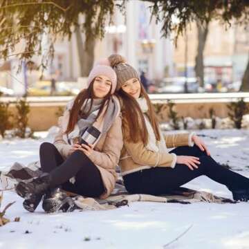 KBVOT Fleece Lined Tights Women Sheer Fake Translucent Winter Thermal Pantyhose Opaque Warm Thick High Waist Leggings Solid Stirrup L