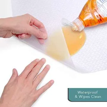 Durable Waterproof Under Sink Mat for Kitchens & Bathrooms