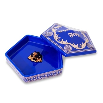 Harry Potter Chocolate Frog Ceramic Trinket Tray | Storage Dish Organizer for Jewelry, Accessories, ...