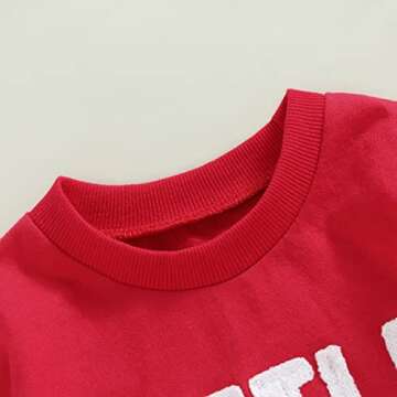 Cute Baby Valentines Day Romper for Boys and Girls