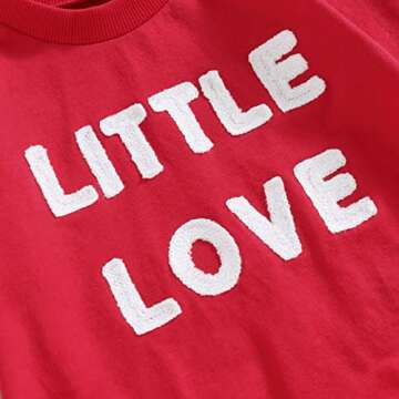 Cute Baby Valentines Day Romper for Boys and Girls