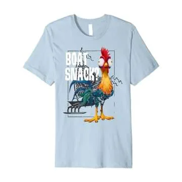 Disney Moana Hei Hei Boat Snack? Premium T-Shirt - Lightweight & Fun!