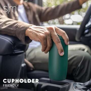 Simple Modern 360° Travel Coffee Mug | 16oz Ceramic Insulated Tumbler